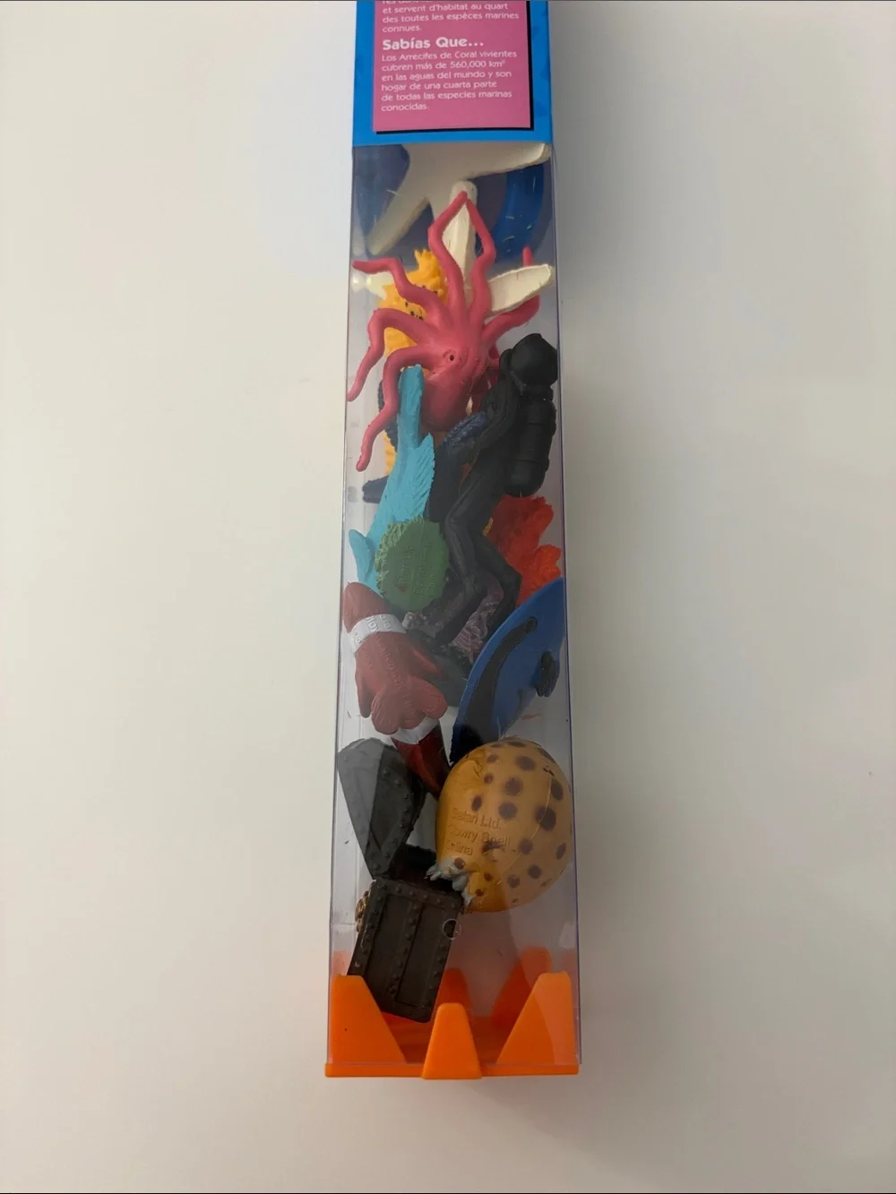 2004 Safari Ltd Coral Reef Toob 11 pc Play Set Mini Figures